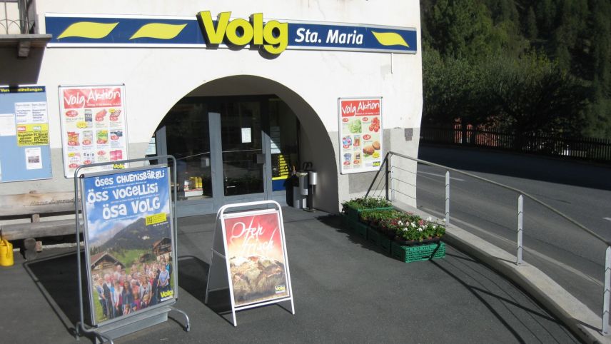 La butia dal Volg a Sta. Maria es gnüda serrada per dal bun (fotografia: Hans Conradin).