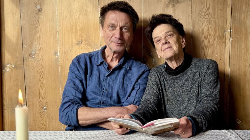 Das Herausgeberpaar Manfred Koch und Angelika Overath. Foto: Fadrina Hofmann