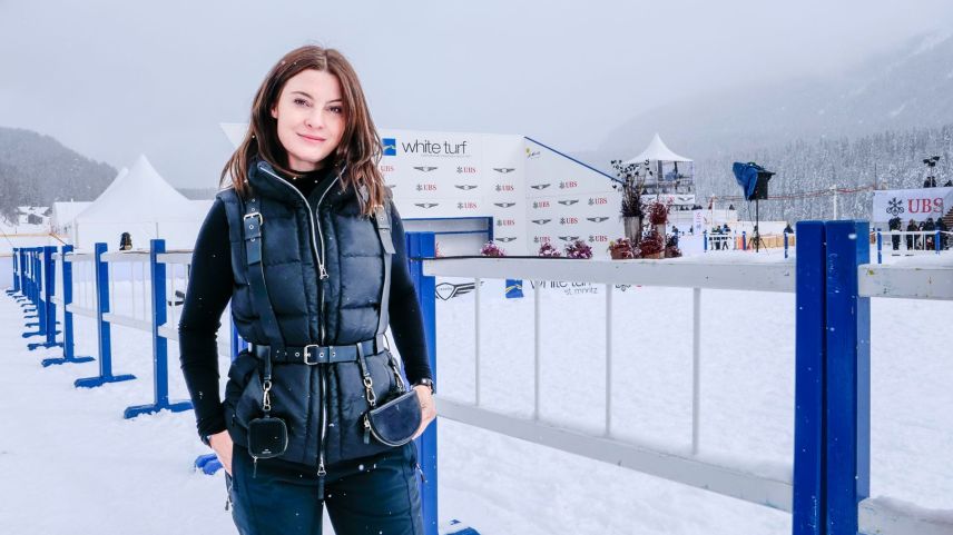 Die Schweizer Mode- und Lederdesignerin Yvonne Reichmuth. Gründerin und Creative Director des Yvy-Labels. 