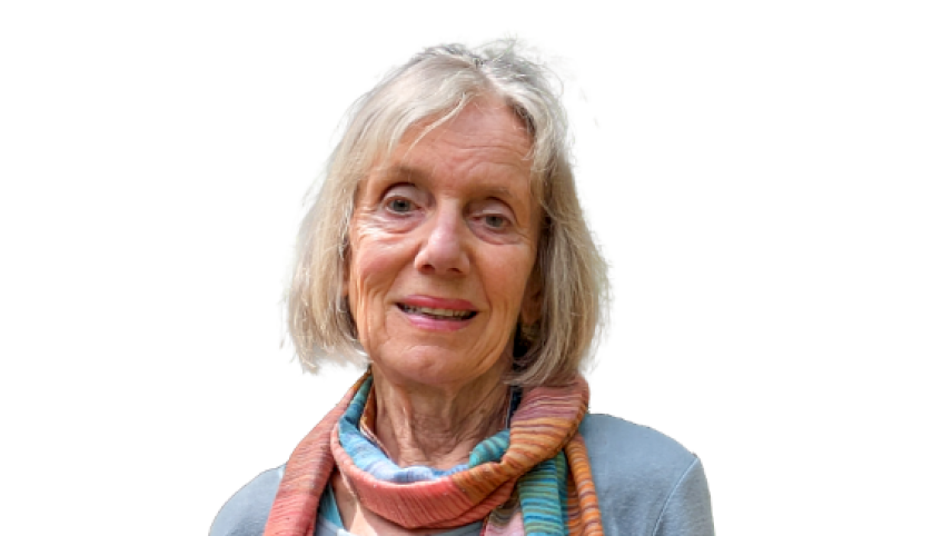 Rosmarie Wydler-Wälti ist oft in Sent und fühlt sich mit der Unterengadiner Natur verbunden. Foto: z. Vfg