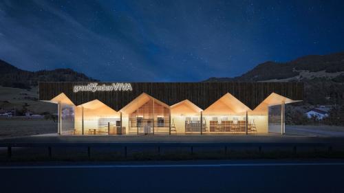 So oder so ähnlich könnte das neue Regionalitäts-Kompetenzzentrum in Jenaz aussehen. Foto: z. Vfg.