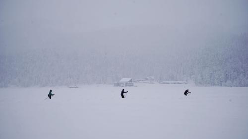 Der Langlaufsport erlebte während des Festtagen einen regelrechten Boom. Foto: Denise Kley
