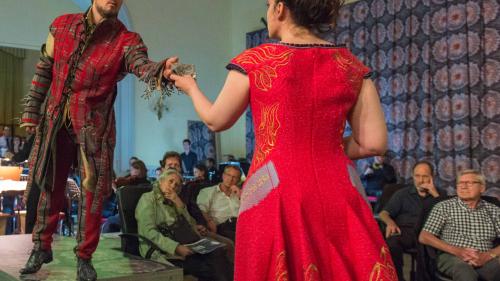 Operngeschwisterpaar Fernando (Michael Feyfar) und Bianca (Eva Fiechter). Foto: fotoswiss.com/Giancarlo Cattaneo