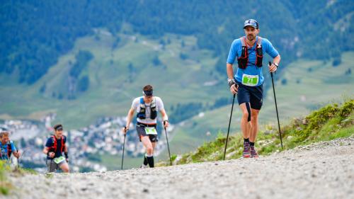 Die vier Strecken des Engadin Ultra Trail führen durch das untere Oberengadin. 		Foto: Z. Vfg