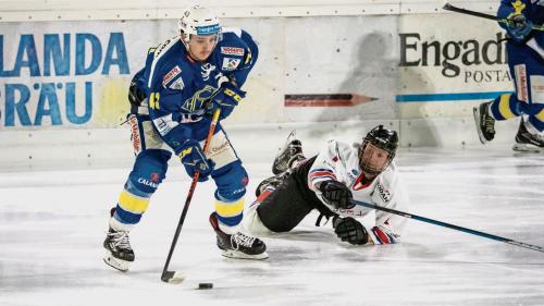 Die Tabelle am Ende des Artikels zeigt, welche Spieler den EHC ST. Moritz einst verlassen haben, wo sie spielten und wo sie aktuell spielen. Marc Camichel (Bild) ist einer der wenigen Rückkehrer.		Foto: Daniel Zaugg