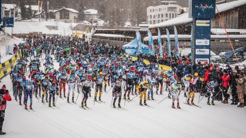 Quista sanda ho lö la deschevla ediziun da la cuorsa da passlung classic La Diagonela (fotografia: mad).