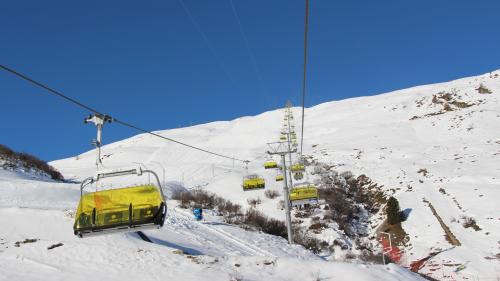 So leer wird das Skigebiet nicht mehr so schnell sein. Foto: Stefanie Wick Widmer