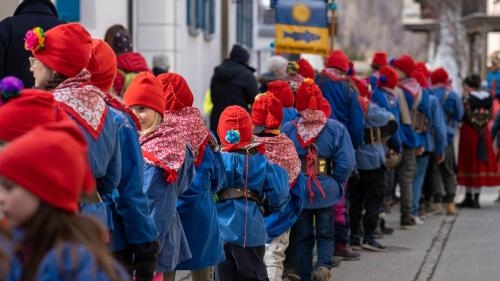 Chalandamarz in Sils. Foto: Sils Tourismus