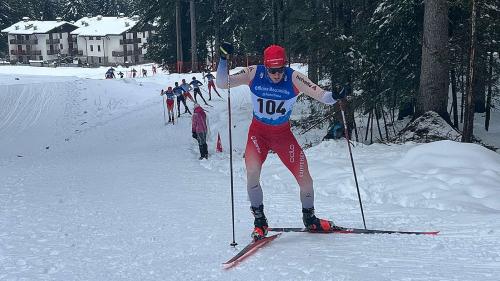 Für Niclas Steiger aus Samedan resultierte ein vierter Platz im Einzelstart. Foto: Swiss Ski