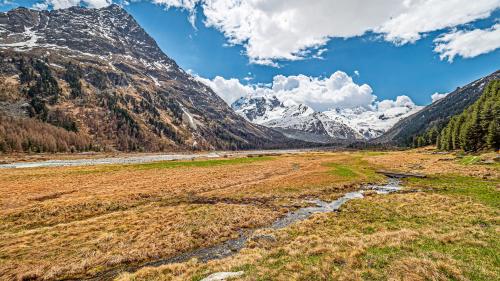 Die Val Roseg vor dem Bergsturz. Foto: Daniel Zaugg