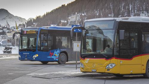 Mit dem neuen Linienkonzept sollen insbesondere die Seegemeinden sowie Pontresina besser erschlossen werden. Foto: Daniel Zaugg