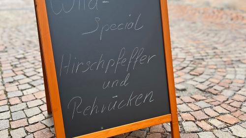 Im Herbst bieten viele Engadiner Restaurants vermehrt Wildgerichte an. Lebensmittelkontrolleure kontrollieren regelmässig, ob das Fleisch aus der Region stammt oder nicht und wie es deklariert ist. Foto: Jan Schlatter