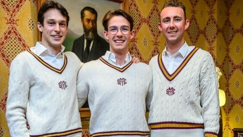 Die strahlenden Sieger von links: Enrico Nani, Alex Kriemler und Jean Jacques Buff. Foto: Gian Carlo Cattaneo