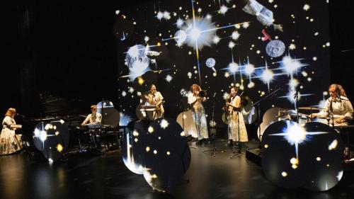 La Popcorn Opera als 26 october i’l Theater Casino da Zug (fotografia: Miriam Künzli).