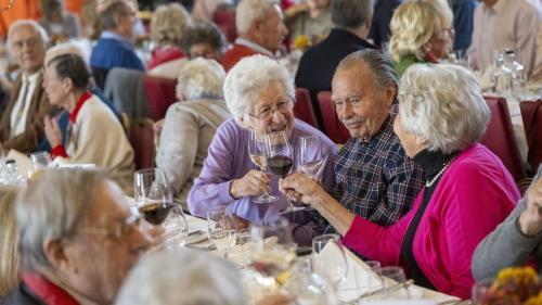 Am Seniorentag steht die Geselligkeit im Zentrum. Foto: Mayk Wendt