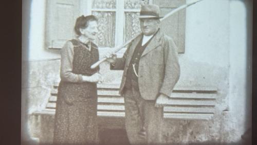 Auszug aus dem Familienfilm von Otto Letta. Foto: Fadrina Hofmann
