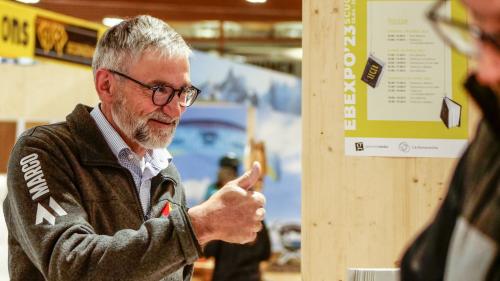 Daumen hoch: HGV- und OK-Präsident Richard à Porta hat zum Abschluss der EBexpo gut lachen. Fotos: Jon Duschletta
