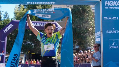 Der Unterengadiner Gian Marchet Schicktanz lässt seine Konkurrenz am Ultramarathon Wildstrubel regelrecht stehen. Foto: UTMB