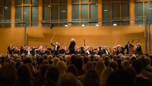 Archivaufnahme des Konzerts der Sinfonia Engiadina 2024 in Celerina. Foto: Dennis Yulov