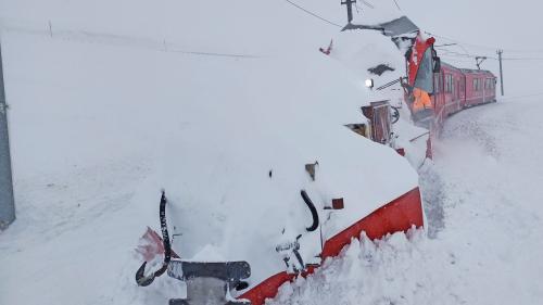 Ende März am Berninapass. Foto: SLF