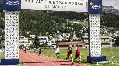 Der Spitzensport trifft sich zur Olympia-Vorbereitung in St. Moritz. Foto: Denise Kley