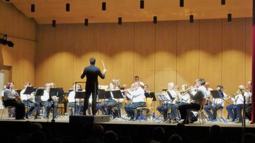 Die Musikgesellschaft St. Moritz hat am Samstagabend zum Jahreskonzert ins Hotel Laudinella in St. Moritz eingeladen (Foto: Not Janett).