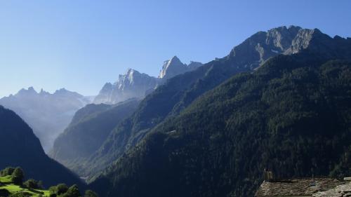 Blick auf den Piz Badile. Foto: Katharina von Salis