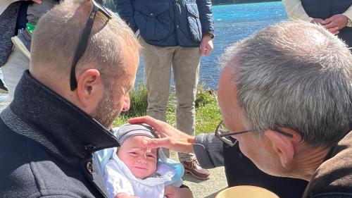 Glücksmoment Taufe. Foto: z.Vfg.