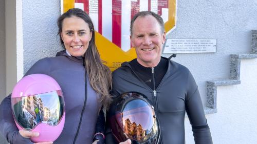 Barbara Hosch mit Wrottesley.
Foto: fotoswiss.com/giancarlo cattaneo