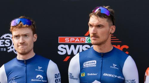 Zweiter Platz für Fadri Barandun und Teamkollege Simon Vitzthum. Foto: Ylaria Imboden