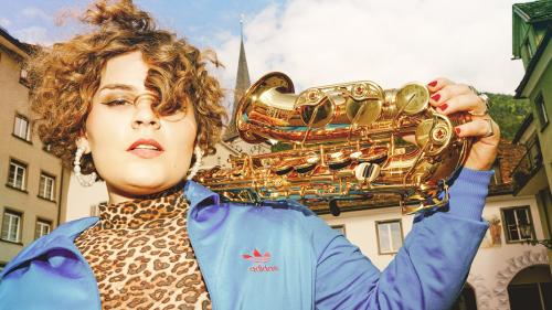 Cun ün casting tschercha l’Uniun chantunala da musica musicantas e  musicants pella band «Caprihorns» cun Chiara Jacomet (fotografia: GKMV).