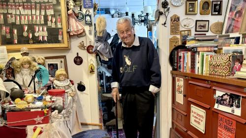 Erich Jäger in seinem eigenen Reich. Foto: Fadrina Hofmann