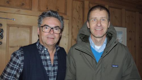 Georg Fallet es dvantà successur da Vitus Malgiaritta chi ha demischiunà (da schnestra). fotografia: Benedict Stecher