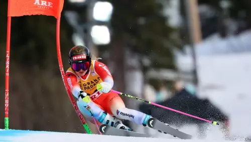 Vanessa Kasper fährt im Riesenslalom als beste Schweizerin auf den 16. Rang (Foto: Keystone-SDA/SwissSki). 
