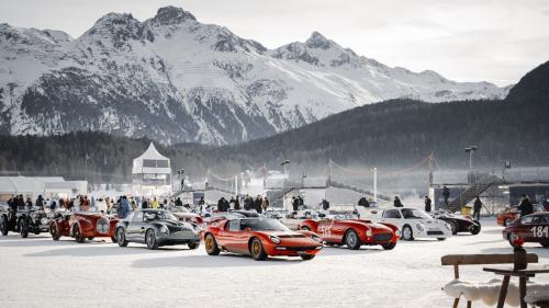 The Ice St. Moritz zieht Liebhaber seltener und exklusiver Autos an. Foto: The Ice St. Moritz