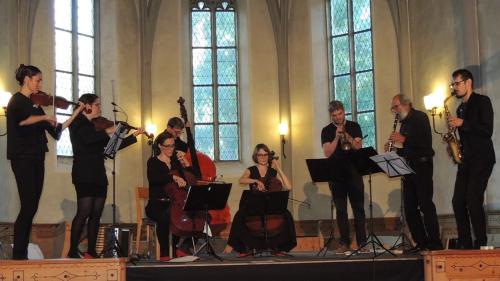 Al Festival cun sal e paiver s’han preschantats ils Fränzlis cun giasts (fotografia: Benedict Stecher).