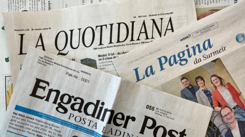 Eir in seis terz on d’existenza ha la FMR, pudü garantir di per di üna  sporta per Rumantschas e Rumantschs (fotografia: FMR).