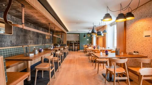 Das neue Personalrestaurant im Kronenhof in Pontresina. Foto: z. Vfg