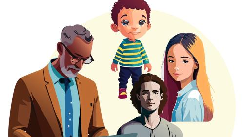 Pino Planta s’allegra da las deducaziuns plü otas: per seis figl da trais ons po il bap trar gio 27 300 e 9900 francs, per la figlia da 15 ons 13 700 francs e pel student da 21 ons 24 600 francs (illustraziun: fmr/ia)