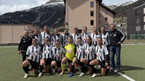Die Frauen des FC Celerina befinden sich aktuell auf dem vierten Rang, gespielt sind drei Partien in der Rückrunde. Foto: E. Agbike