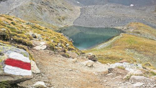Bergwanderwege stellen höhere Anforderungen an die Benutzerinnen und Benutzer. Foto: Reto Stifel