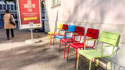 Die Kampagne «Impfwoche» findet orchestriert auf nationaler Ebene statt. Foto: Jon Duschletta