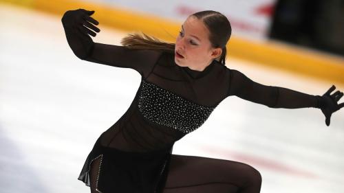 Emma Brutloff bei ihrer Vorführung. Foto: Nicole Keyen