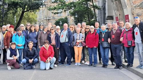 Las chantaduras ed ils chantaduors da l’Engiadina e vallads dal Süd haun passanto ün viedi inschmanchabel a Budapest (fotografia: mad).