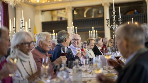 Ein Hoch auf den St. Moritzer Seniorentag 2023. Foto: Gemeinde St. Moritz/Mayk Wendt