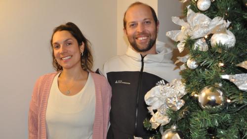 Valentina Bavo und Luciano Lucho Raimondo.   Foto: Marie-Claire Jur