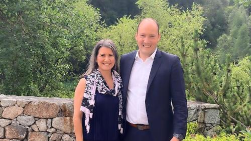 Das neue Gastgeberpaar Michael und Simone Müller-Walt. Foto: z. Vfg