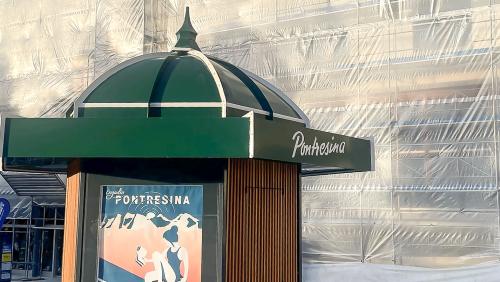 Wie alle anderen Tourismusgemeinden steht auch Pontresina im Spannungsfeld zwischen baulicher Erneuerung und dem Schutz der Marke, deren Werte den Ort prägen.		
Foto: Reto Stifel