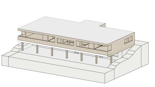 Visualisaziun dal stabilimaint per la nouva canorta (visualisaziun: Cumün da Scuol).