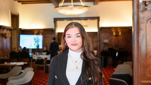 Naibi Duttweiler geht für die Schweiz an die Euroskills nach Dänemark. Foto: EHL Hotelfachschule Passugg